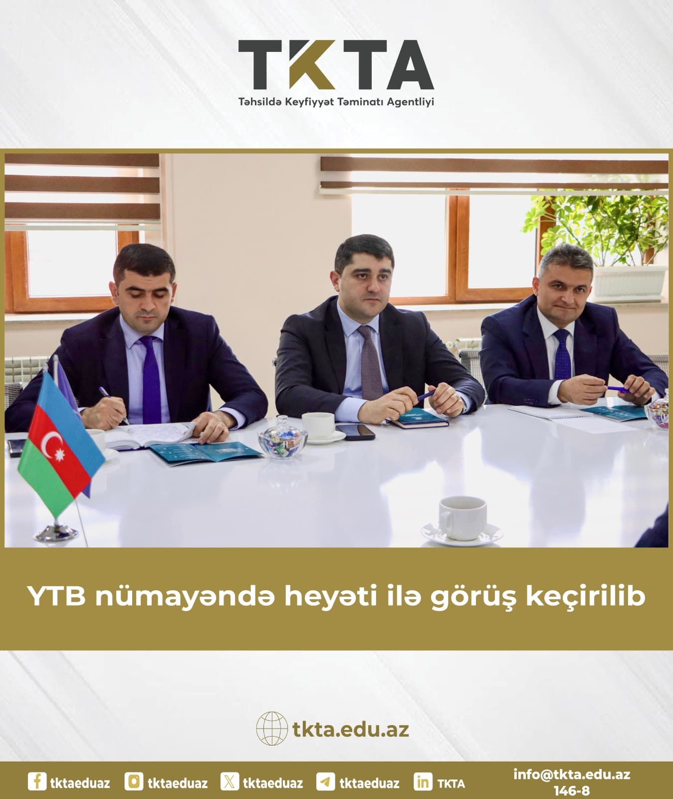 YTB nümayəndə heyəti ilə görüş keçirilib